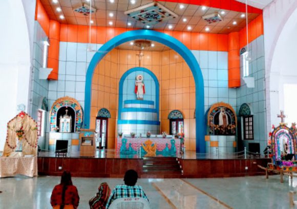 Oriyur St. John de Britto Shrine Basilica, Ramanathapuram District Pravin Travels
